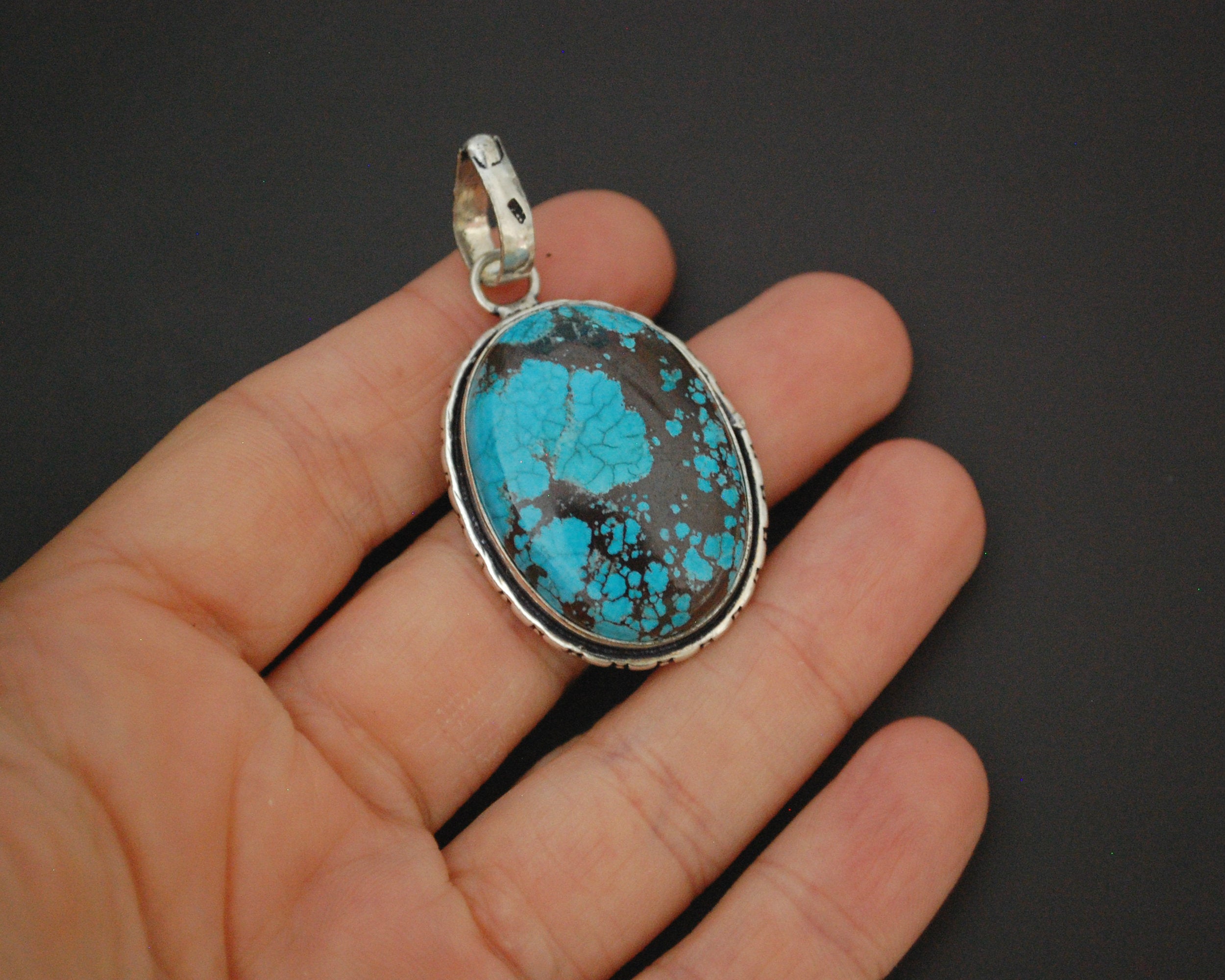 Turquoise Pendant from India