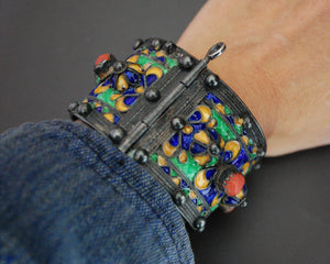 Berber Kabyle Enamelled Bracelet from Algeria