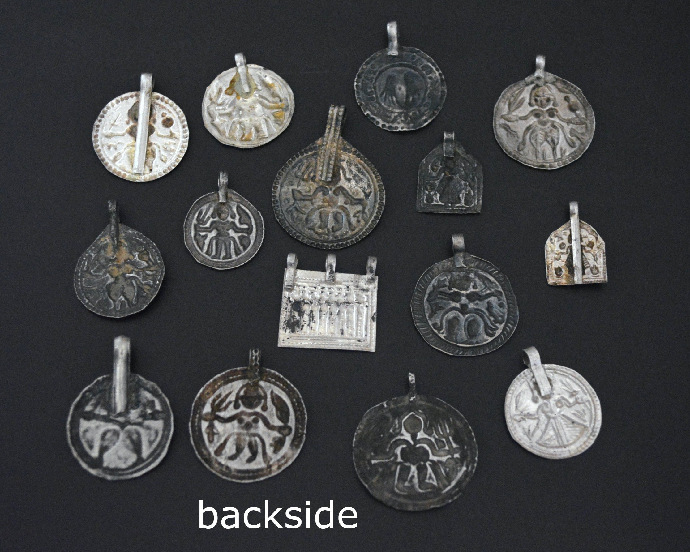 Set Hindu Charm Amulet Pendants - SET