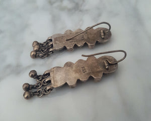 Rajasthani Earrings with Glass and Bells