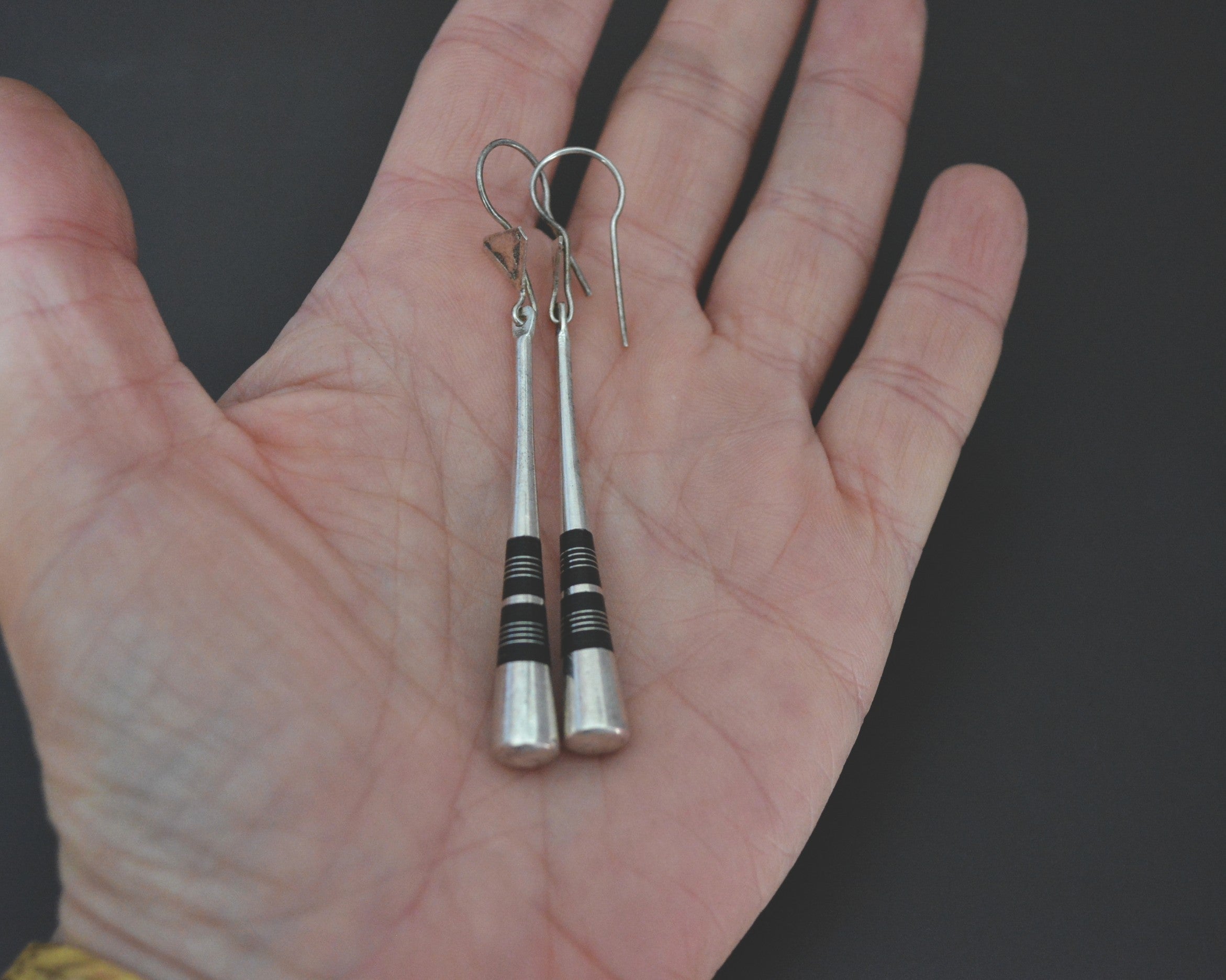 Tuareg Silver Earrings
