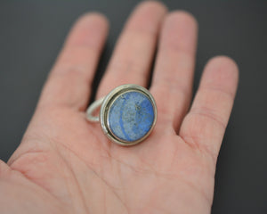 Afghani Lapis Lazuli Ring - Size 6
