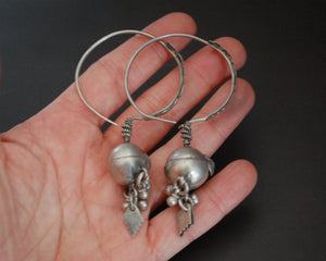 Afghani Earrings with Turquoise