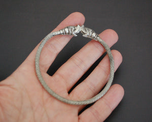 Indian Elephants Head Snake Chain Bracelet