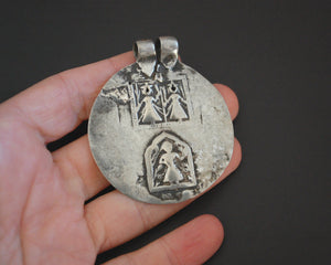 Old Indian Hindu Amulet Pendant