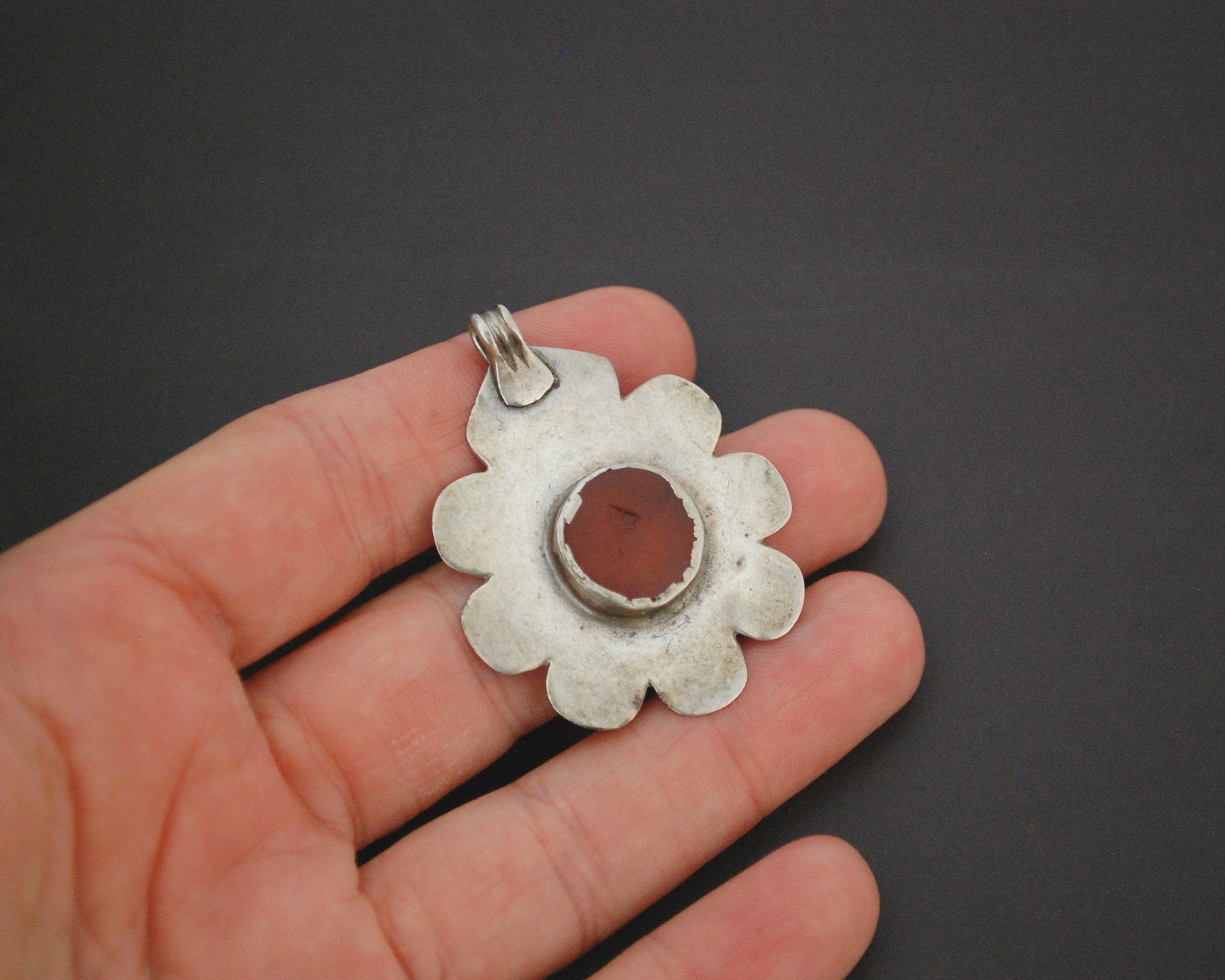 Turkmen Carnelian Pendant