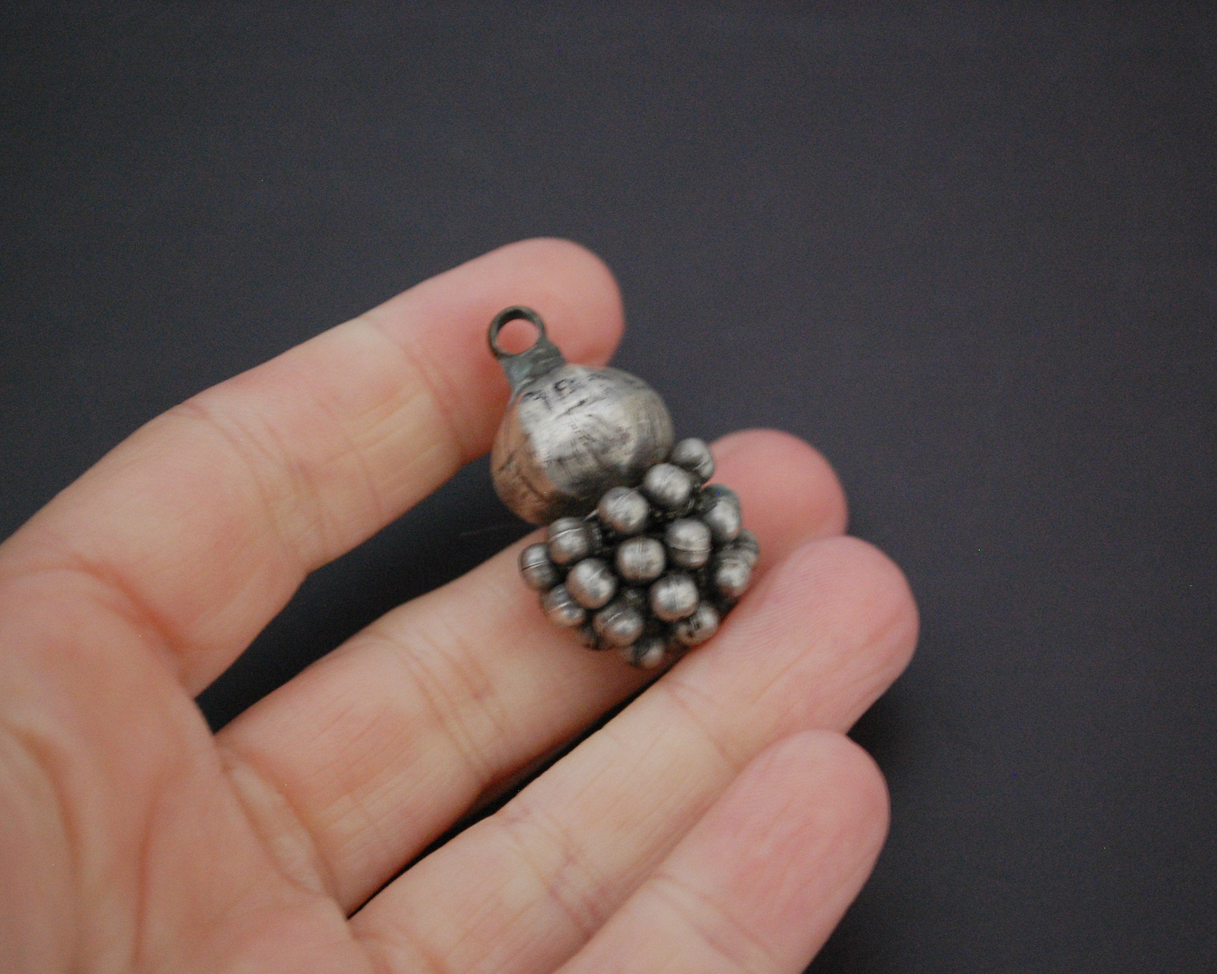 Old Rajasthani Silver Amulet Pendant