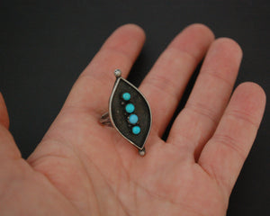 Native American Zuni Turquoise Ring - Size 7