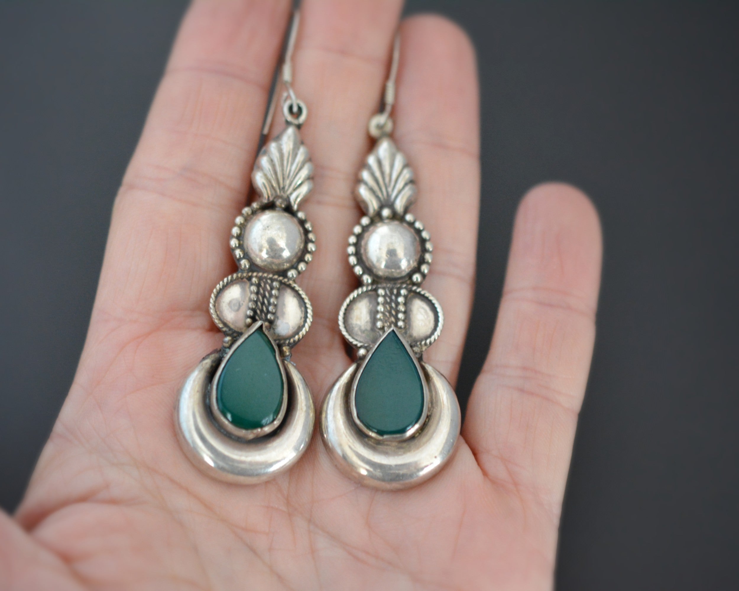 Aventurine Earrings from India