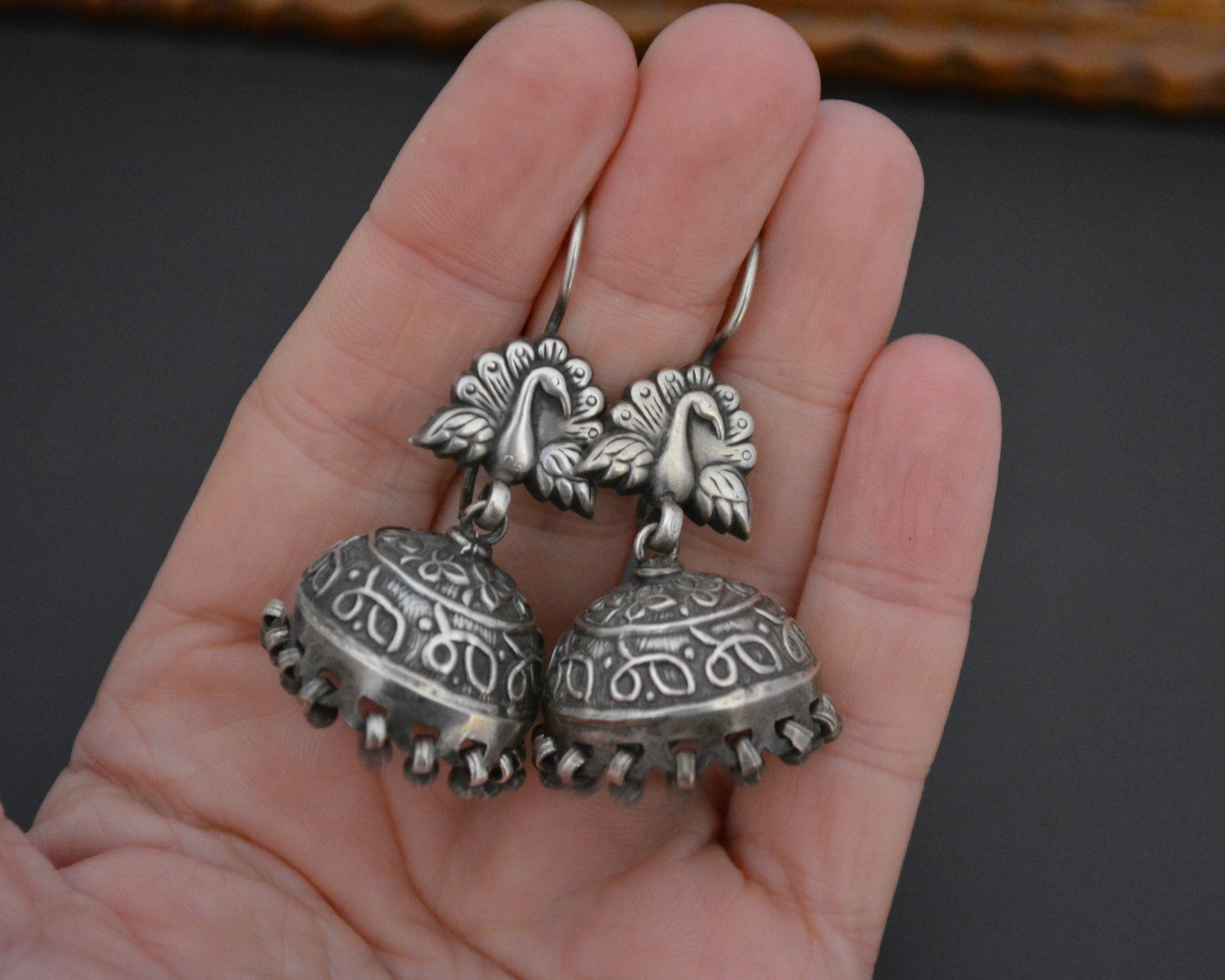 Bold Rajasthani Jhumka Earrings