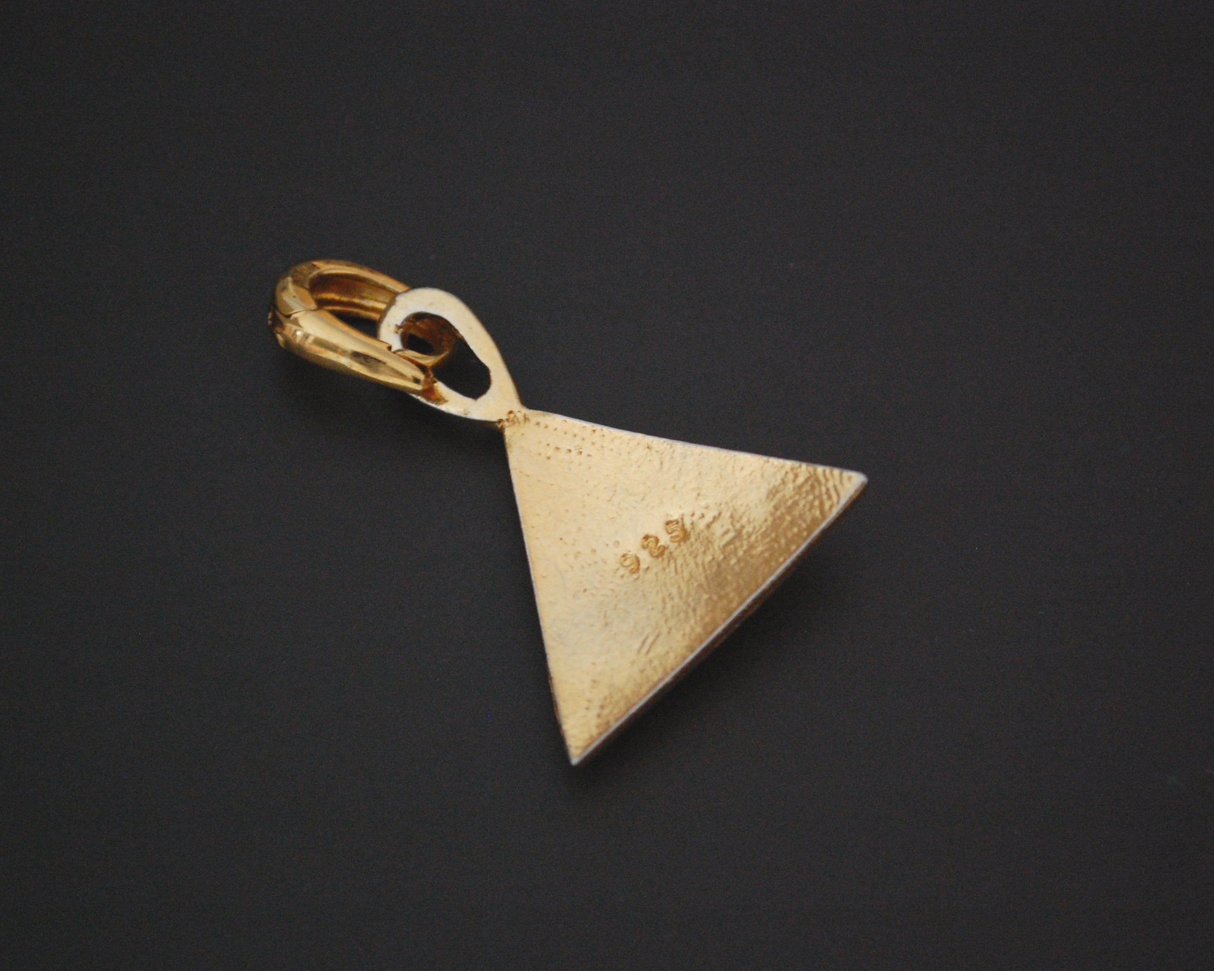 Magical Gilded Eye Amulet Pendant
