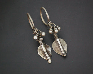 Rajasthani Tribal Silver Earrings