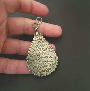 Old Arabic Script Pendant