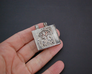 Hindu Amulet Box Pendant Durga