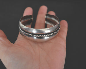 Vintage Twisted Rope Cuff Bracelet - SMALL/MEDIUM