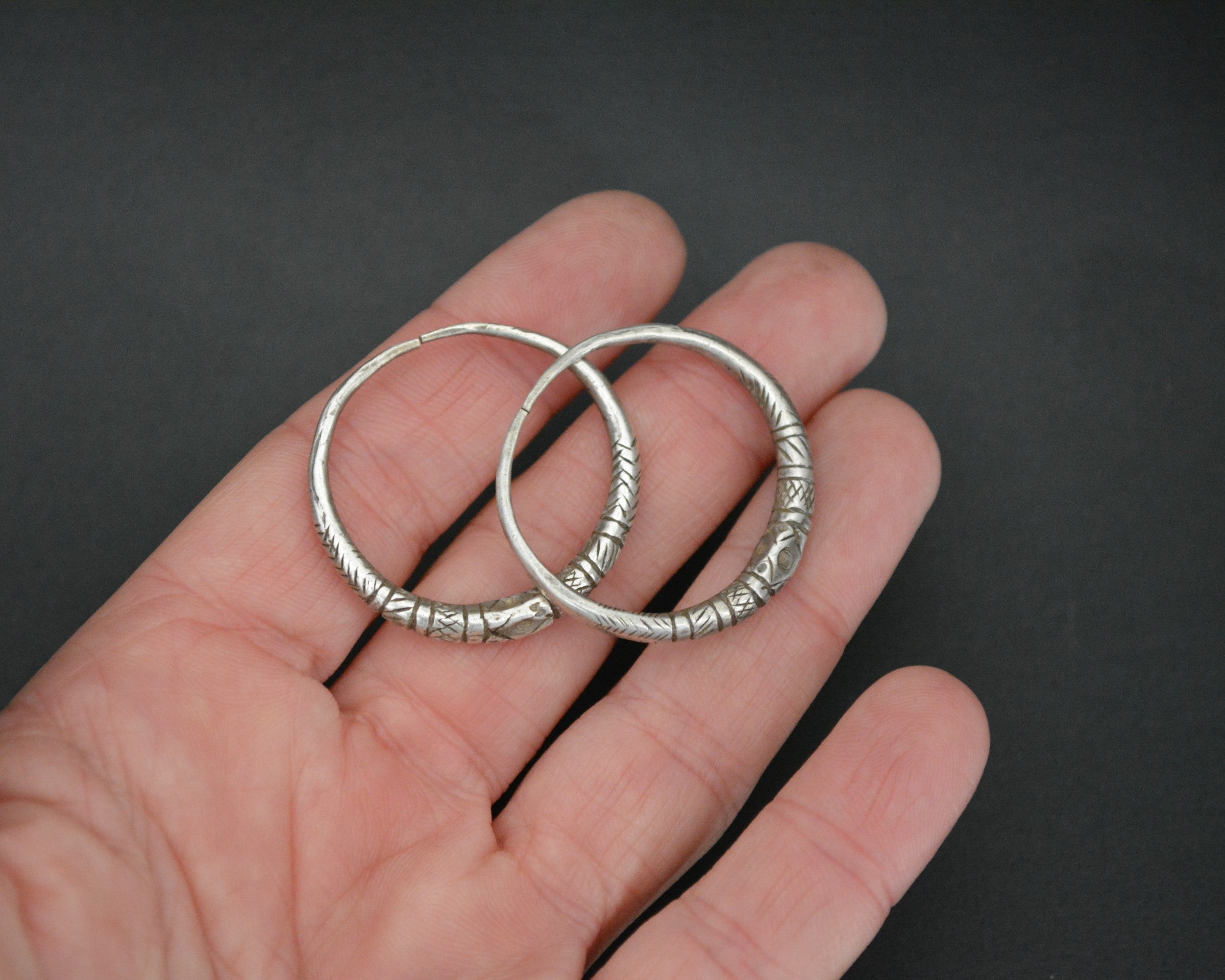 Afghani Hoop Earrings - MEDIUM