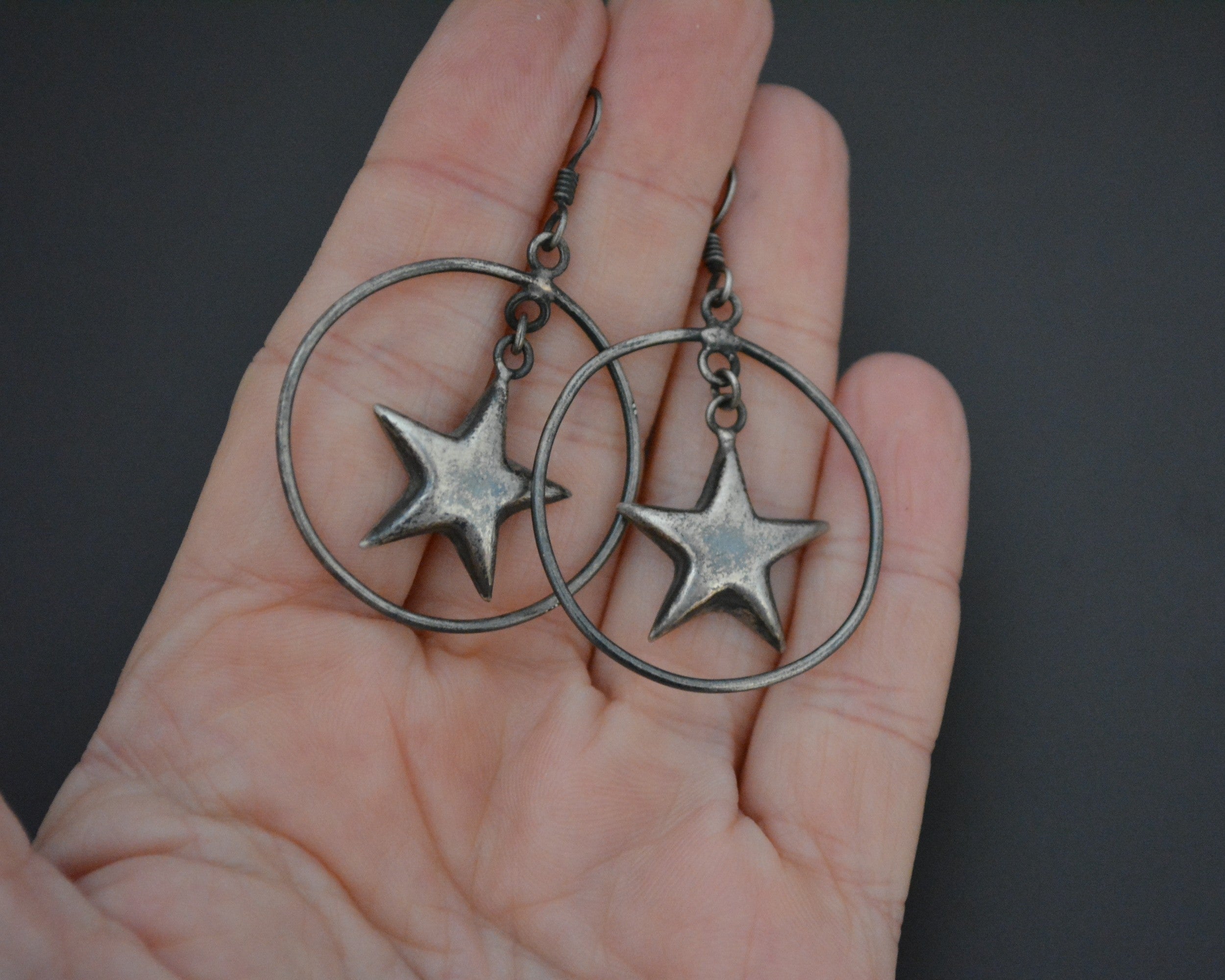 Star Dangle Earrings