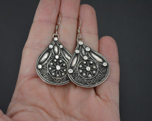 Vintage Indian Silver Earrings