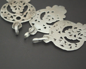 Set of Tunisian Old Silver Pendants