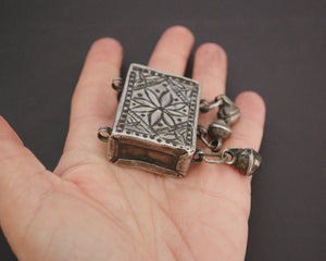 Old Kurdish Amulet Box Pendant
