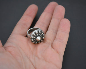 Old Rajasthani Silver Ring - Size 5