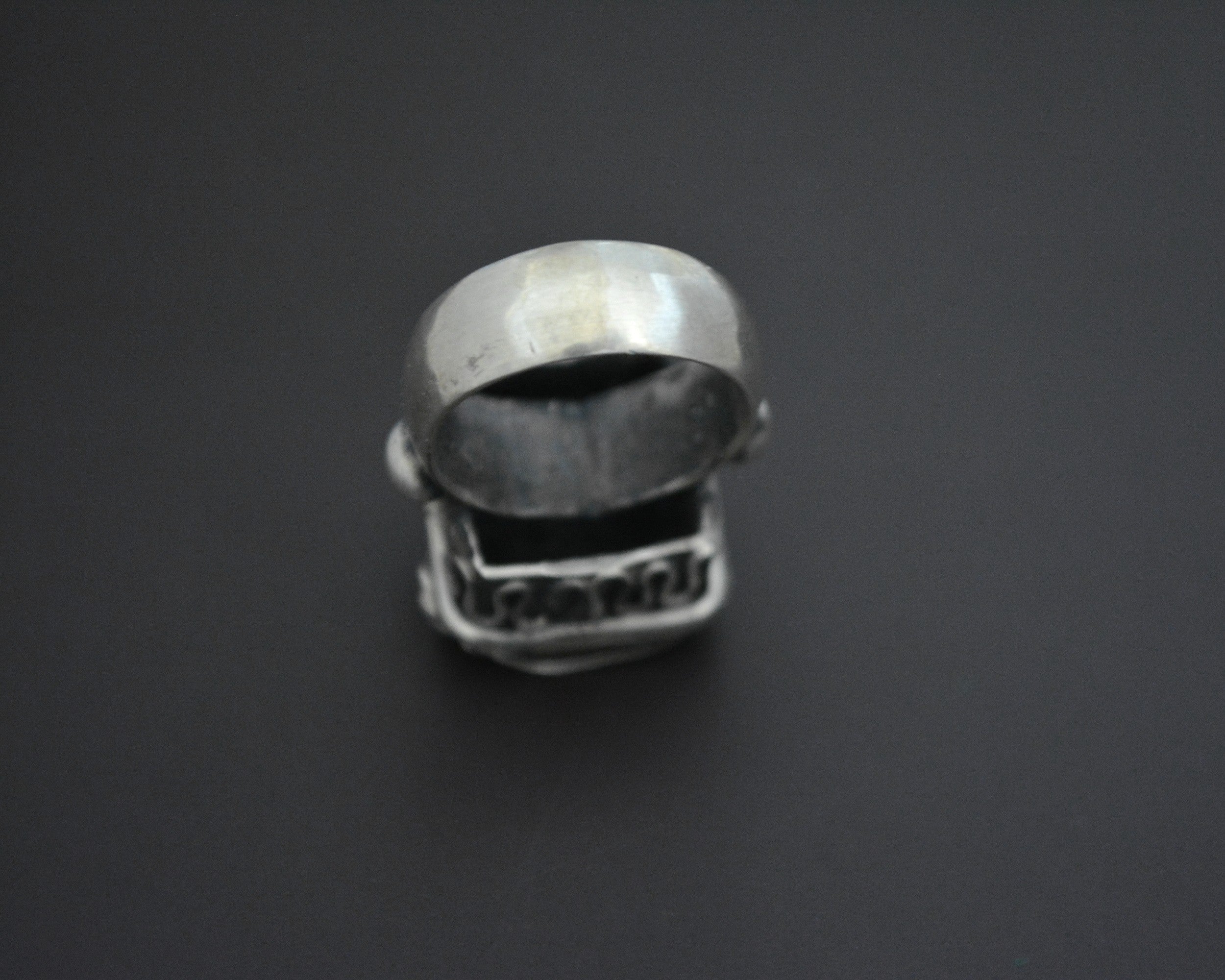 Old Rajasthani Silver Ring - Size 6.5