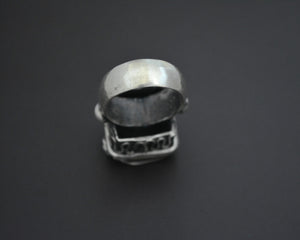 Old Rajasthani Silver Ring - Size 6.5
