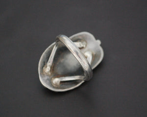 Native American Navajo Amber Ring - Size 6.5