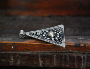 Moroccan Silver Pendant