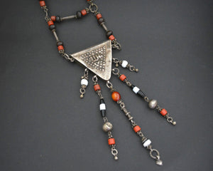 Egyptian Zar Amulet Box Beads Necklace