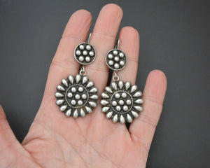 Rajasthani Flower Dangle Earrings