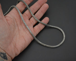 Woven Snake Chain Necklace