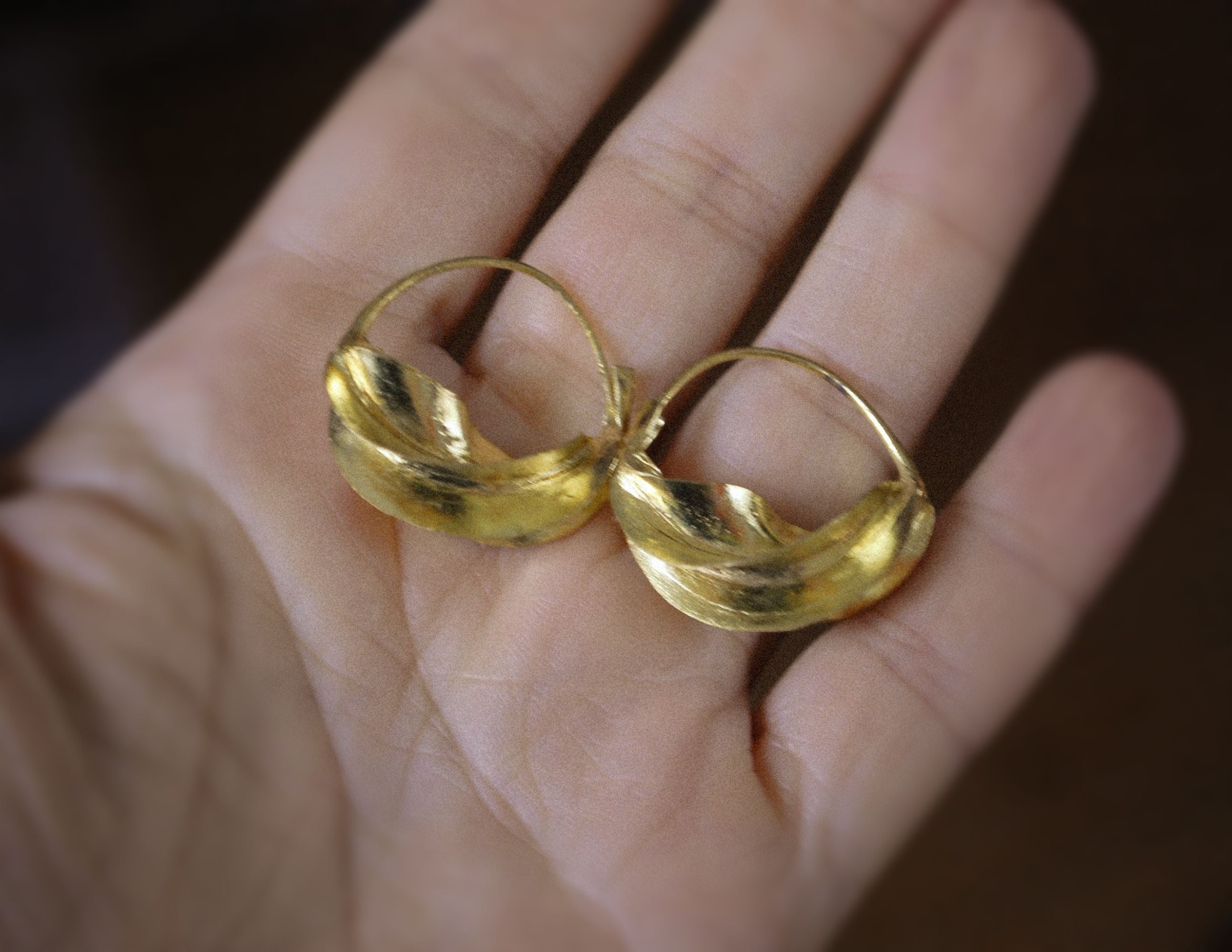 Fulani Hoop Earrings SMALL - MEDIUM