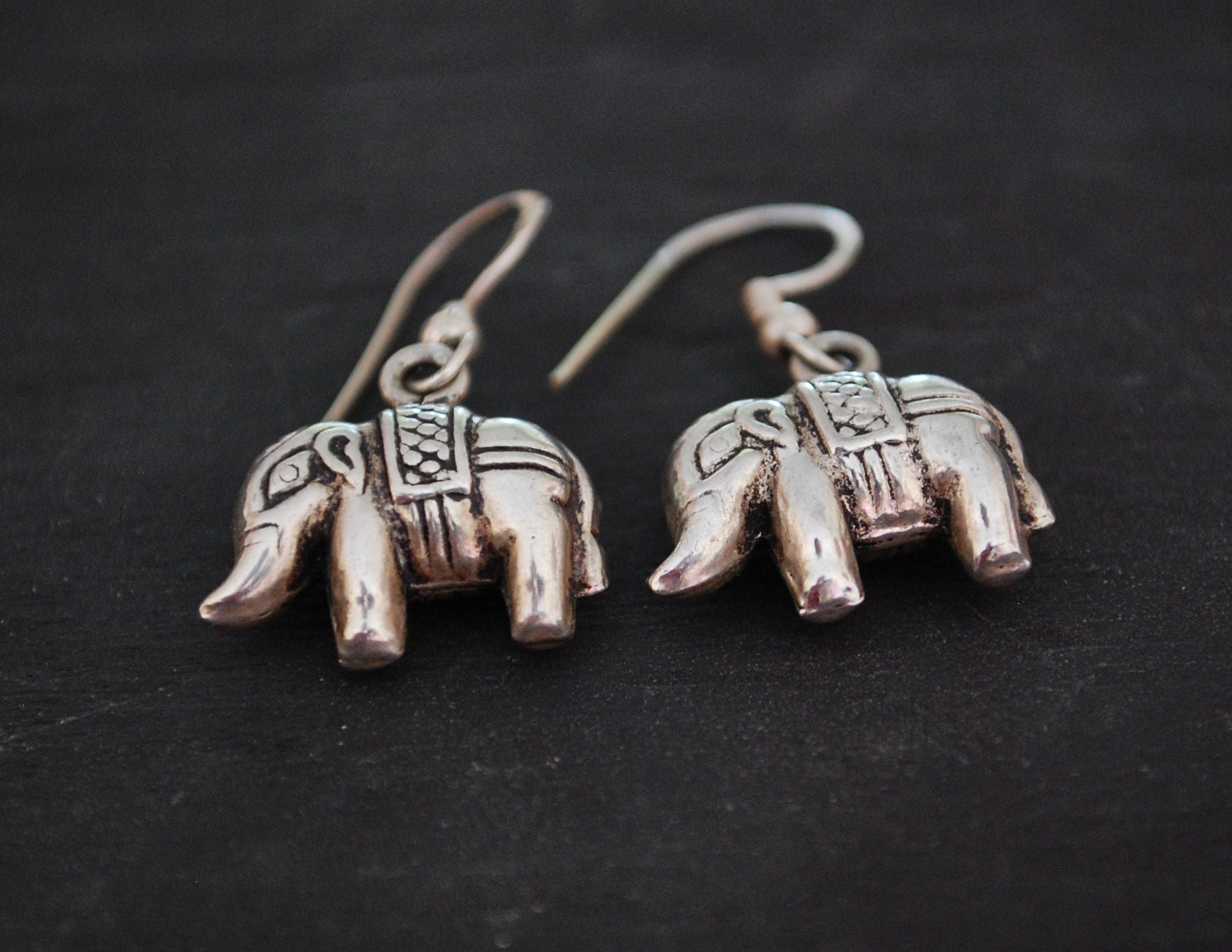 Indian Elephant Earrings