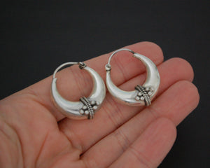 Ethnic Hoop Earrings from India - SMALL/MEDIUM