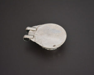 Afghani Arabic Writing Green Agate Pendant