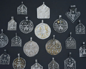 Set Hindu Charm Amulet Pendants - SET