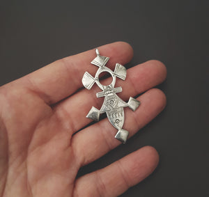 Sterling Silver Tuareg Cross Pendant