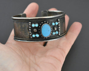 Ethnic Turquoise Cuff Bracelet