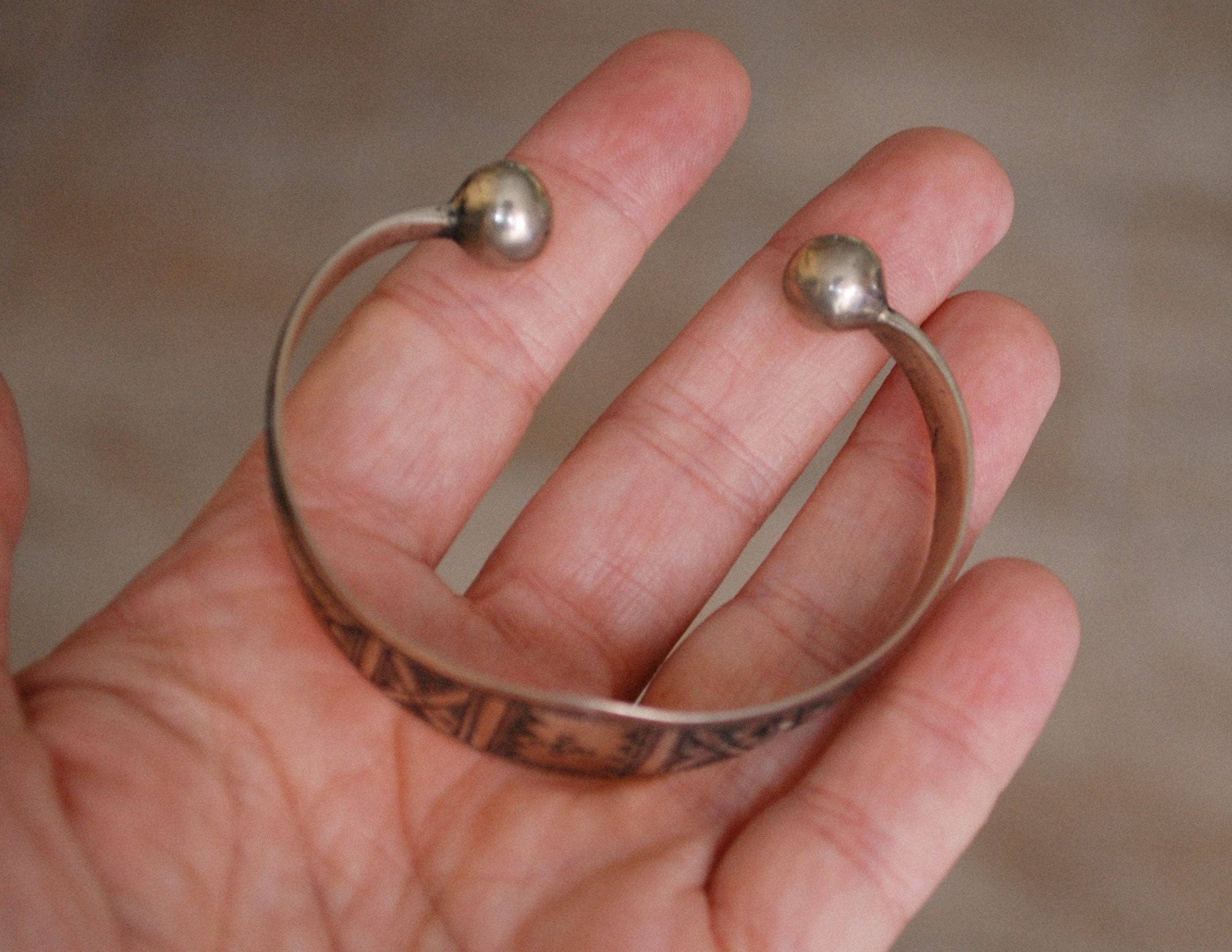 Tuareg Silver Cuff Bracelet