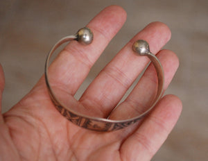 Tuareg Silver Cuff Bracelet