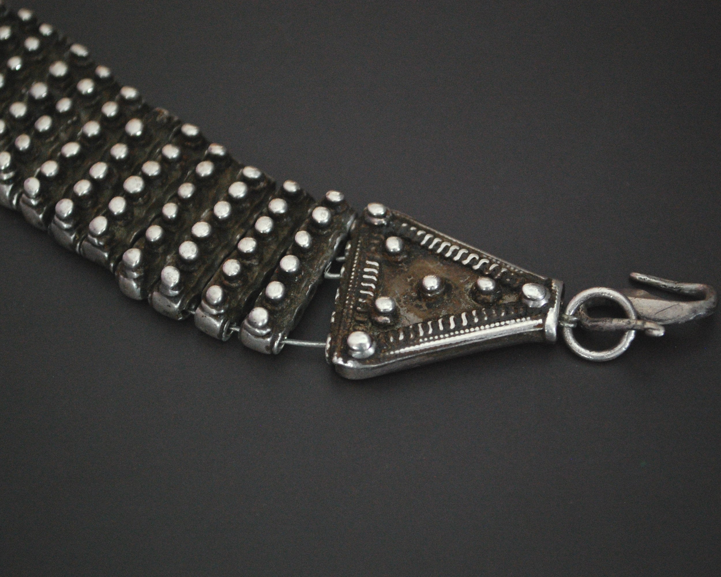 Indian Silver Link Bracelet