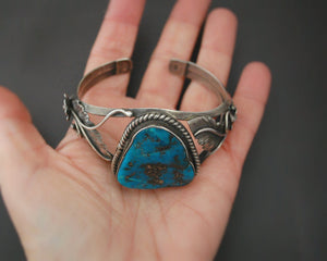 Native American Turquoise Cuff Bracelet