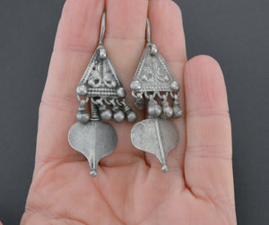 Rajasthani Silver Earrings