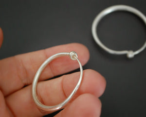 Hmong Hoop Earrings from Northern Vietnam