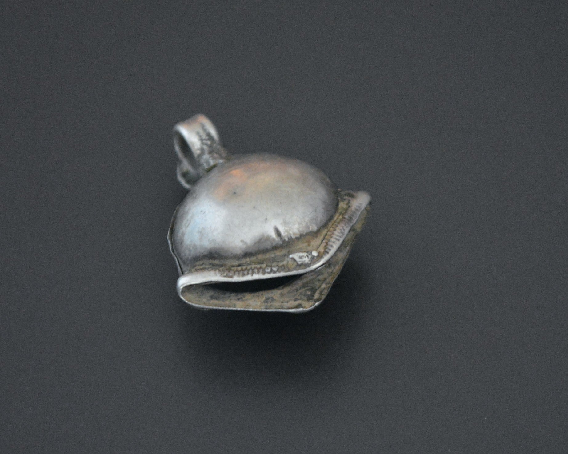 Old Afghani Bell Pendant Charm