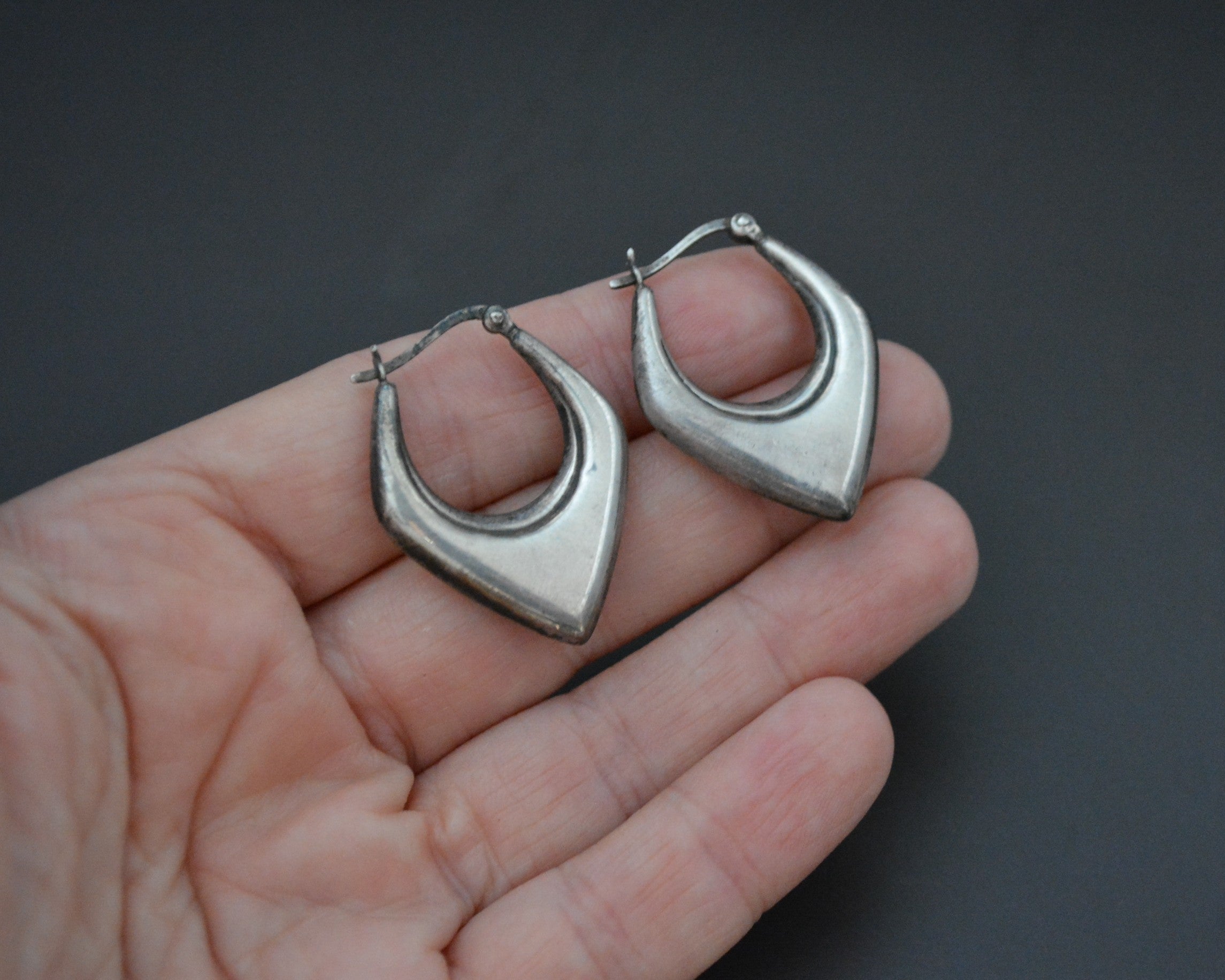 Ethnic Hoop Earrings from India