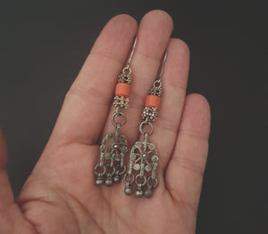 Yemeni Filigree Dangle Earrings