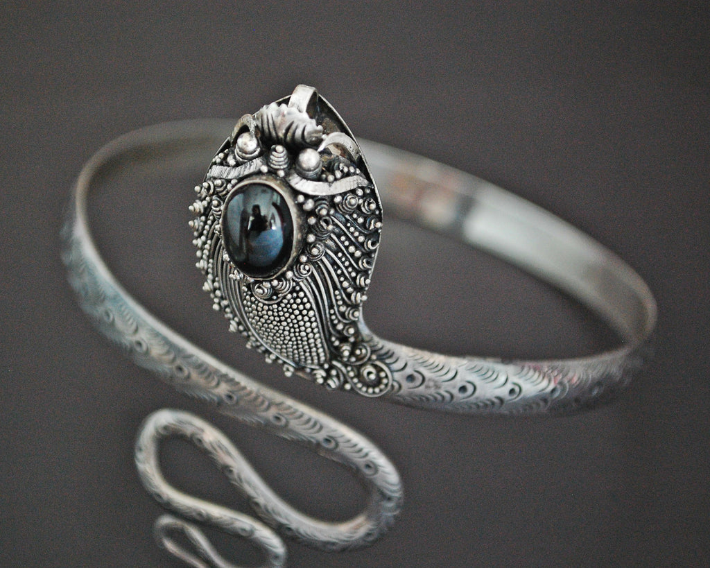 Dragon Black Star Diopside Armlet from Bali