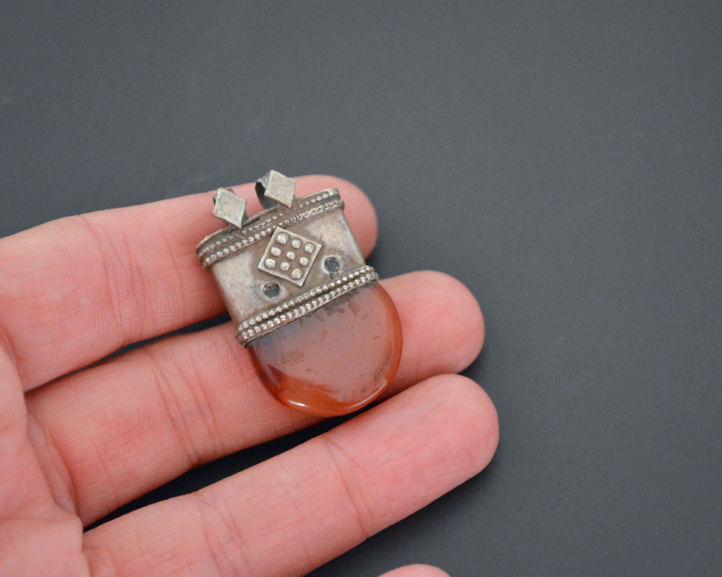 Old Yemeni Carnelian Pendant